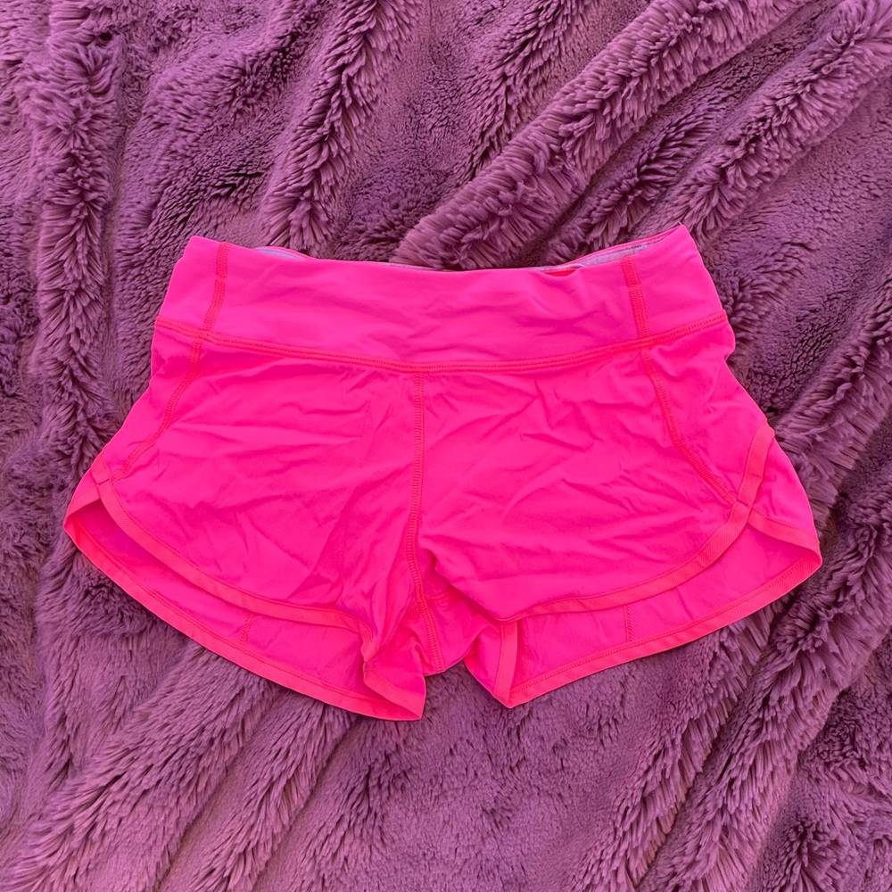 Ivivva kids bright pink shorty  shorts